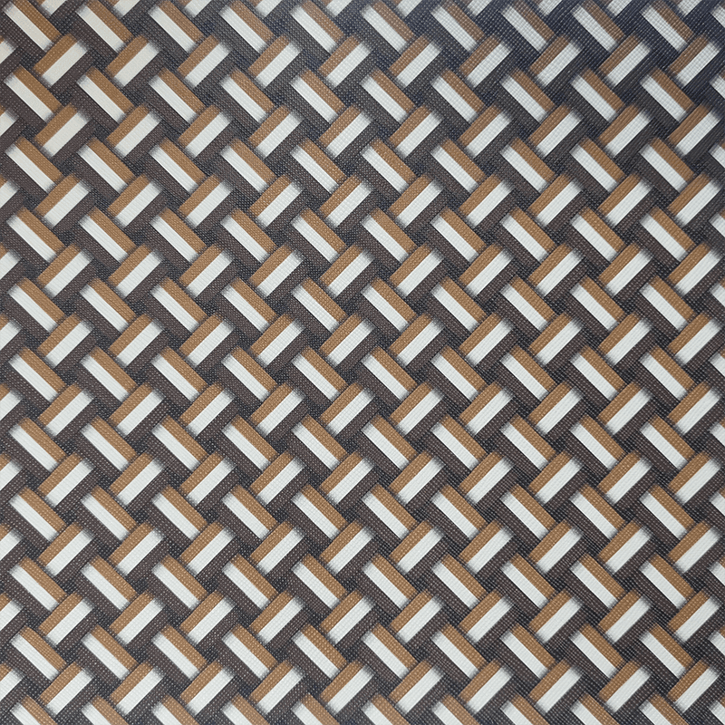 Kesan 3D Kulit PVC dicetak